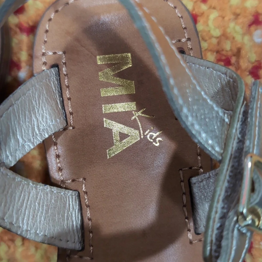 MIA Girl Metallic Sandals